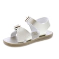 thumbnail image 4 of Sandalias FOOTMATES Eco-Tide unisex Soft Gold Micro (bebé/bebé/niño pequeño), 4 of 7