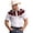 Red, variant on Gunia Western Cowboy Shirts For Men Short Sleeve Button Down Shirt Casual Blouse Breathable Summer Tops Mens T Shirt Army Green M