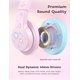 thumbnail image 4 of Auriculares iClever HS19S para niños, supraaurales, con cable, volumen de 85 dBA, 4 of 6