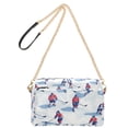 thumbnail image 2 of FORMRS Women Crossbody Purse with Chain Strap Vegan Leather Shoulder Handbag, Ice Rink, 2 of 7