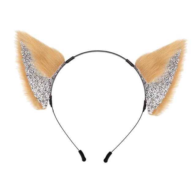 Diadema con orejas de gato Yinane para Cosplay de anime khaki