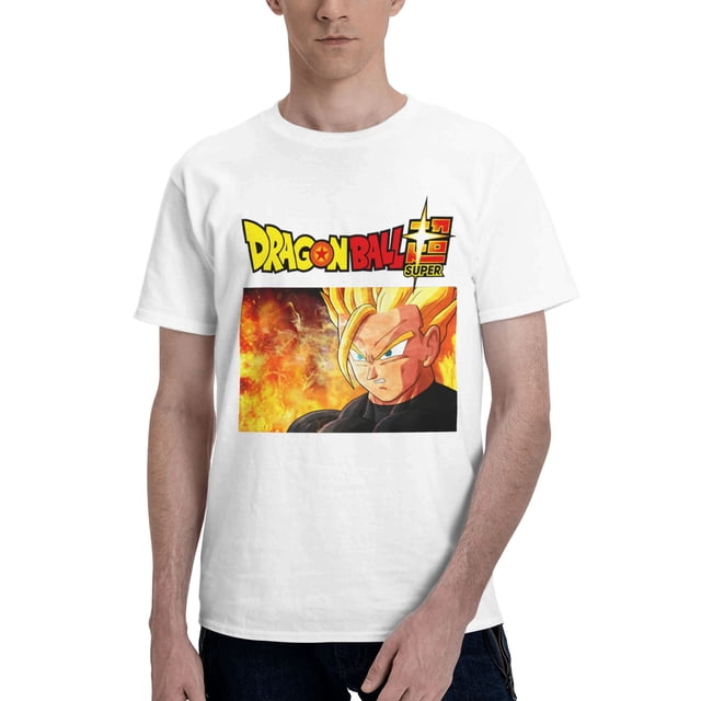 Camiseta de Manga Corta para Hombres DBZ