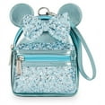 thumbnail image 3 of Disney Parks Minnie Mouse Sequin Arendelle Aqua Mini Wristlet Pack New with Tag, 3 of 3