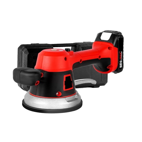 3500W 200KG Tiles Tiling Machine Tile Vibrator Suction Cup Protable 6 Gear Adjustable Leveling Tool For 18V Battery ,Easy to Use