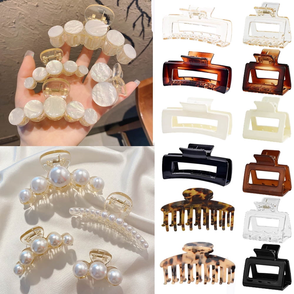 Skycarper Claw Hair Jaw Clips 3 Pcs No Slip Claw Hair Clip for Women