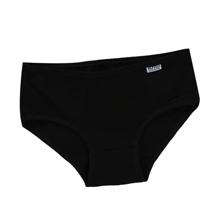 

Follure Girls Young Ladies Cotton Underwear Solid Color Low-Rise Girls Brief Panties