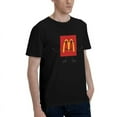 thumbnail image 2 of Mcdonald'S Logo Men'S Basic Short Sleeve T-Shirt Fad Black Small, 2 of 8