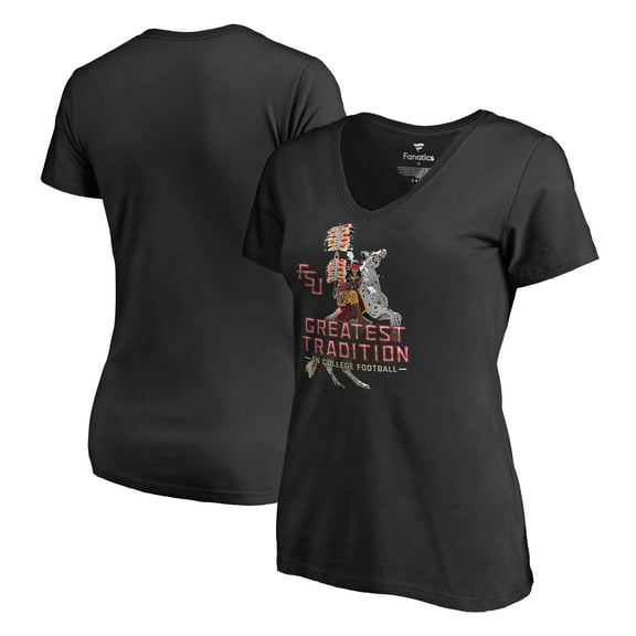 Women's Black Florida State Seminoles Greatest Tradition T-Shirt