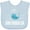 AE-Light Blue, variant on San Diego California Whale Boys or Girls Baby Bib