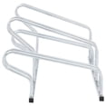 thumbnail image 4 of vidaXL Floor Freestanding Bicycle Stand, Silver, 4 Bicycle, 4 of 6