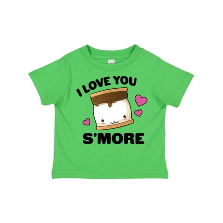 

Inktastic Valentines Day I Love You S more with Pink Hearts Gift Toddler Boy or Toddler Girl T-Shirt