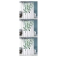 thumbnail image 1 of Moyic Cortinas de baño asequibles Fácil de limpiar e instalar Cortina de ducha para baño Cortina de ducha de baño YL347-6 impermeable 180 Type1 NO1, 1 of 6