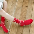 thumbnail image 6 of EnJoCho Clearance Fuzzy Christmas Socks Christmas Women Cotton Socks Multi-Color Women's Winter Socks Adult Xmas Winter Themed Charming Socks Heated Socks Bulk Red Green Cute&Fun, 6 of 6