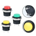 thumbnail image 2 of Goodhd 12V 16mm Starter Switch Boat Horn Momentary Push Button Metal For Car Boat Track, 2 of 4
