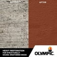 thumbnail image 3 of Olympic Rescue It Solid Exterior Deck Resurfacer and Primer with Sealant California Rustic, 3 Gallon, 3 of 7