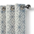 thumbnail image 3 of Elrene  Crackle Grommet Top Curtain Panel Linen 52" W X 84" L 84 Inches, 3 of 5