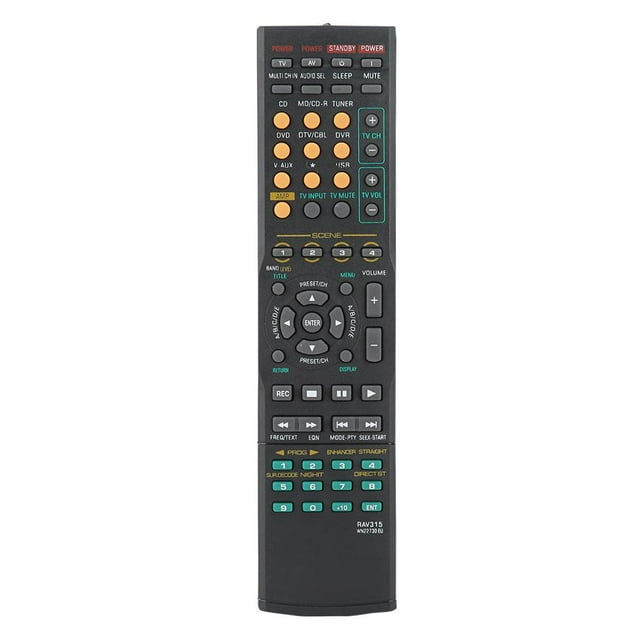 Accessoire de Remplacement pour Télécommande de Haut-Parleur Audio Domestique Compatible avec Yamaha RAV315