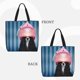 thumbnail image 2 of Disketp Dog in Hairdresser Bolsa Tote de Lona para Mujer, Bolso de Hombro y Cruzado con Cierre de Cremallera, 2 of 7