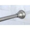 thumbnail image 4 of Kingston SR118 Edenscape 60-Inch to 72-Inch Adjustable Shower Curtain Rod in Brushed Nickel, 4 of 8