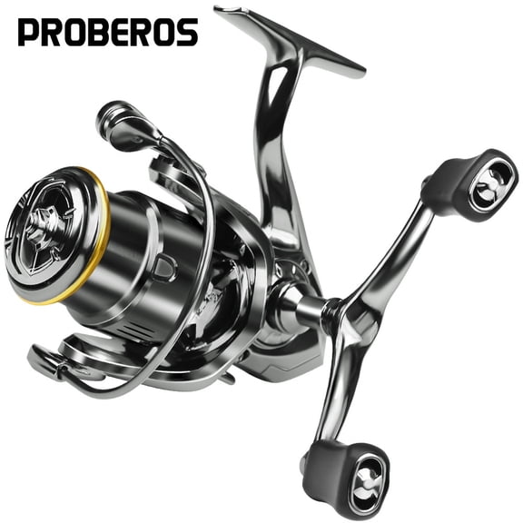 All-metal Fishing Wheel Shallow Wire Cup Double Rocker Spinning Wheel Luya Long-distance Fishing Line Wheel