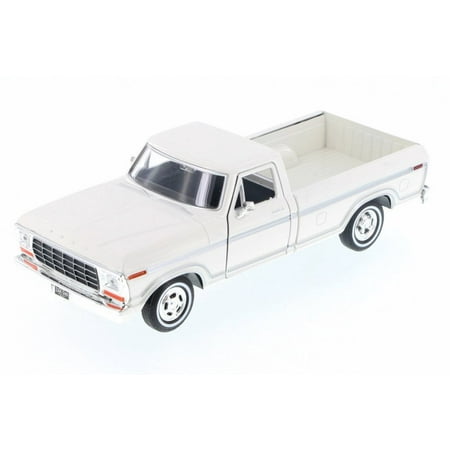 1979 Ford F 150 Custom Pick Up Truck White Motor Max 74346d 124 Scale Diecast Model Toy Car Brand New But No Box
