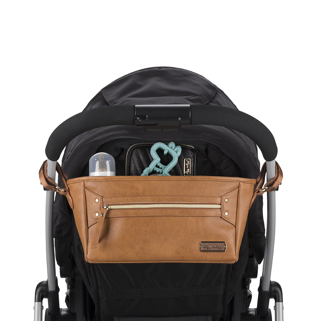 Itzy Ritzy Stroller Caddy - Cognac