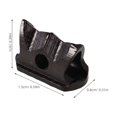 thumbnail image 2 of Worgeous Expertly Designed Erhu Bridge Accessory Traditional Chinese Erhu Bridge Precision-Crafted Wooden Replacement Erhu Parts For Your Musical Instrument (Ebony), 2 of 8