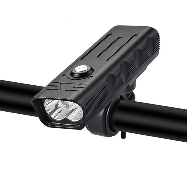 10000mAh Front Bike Light 5T6 3000 Lumens Bicycle Light USB Rechargeable Powerful Flashlight MTB Lamp LED Headlight Rear Light ,Powerful Illumination