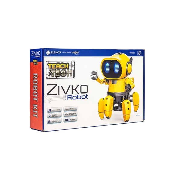Robot interactivo Elenco Teach Tech Zivko con sensor de infrarrojos