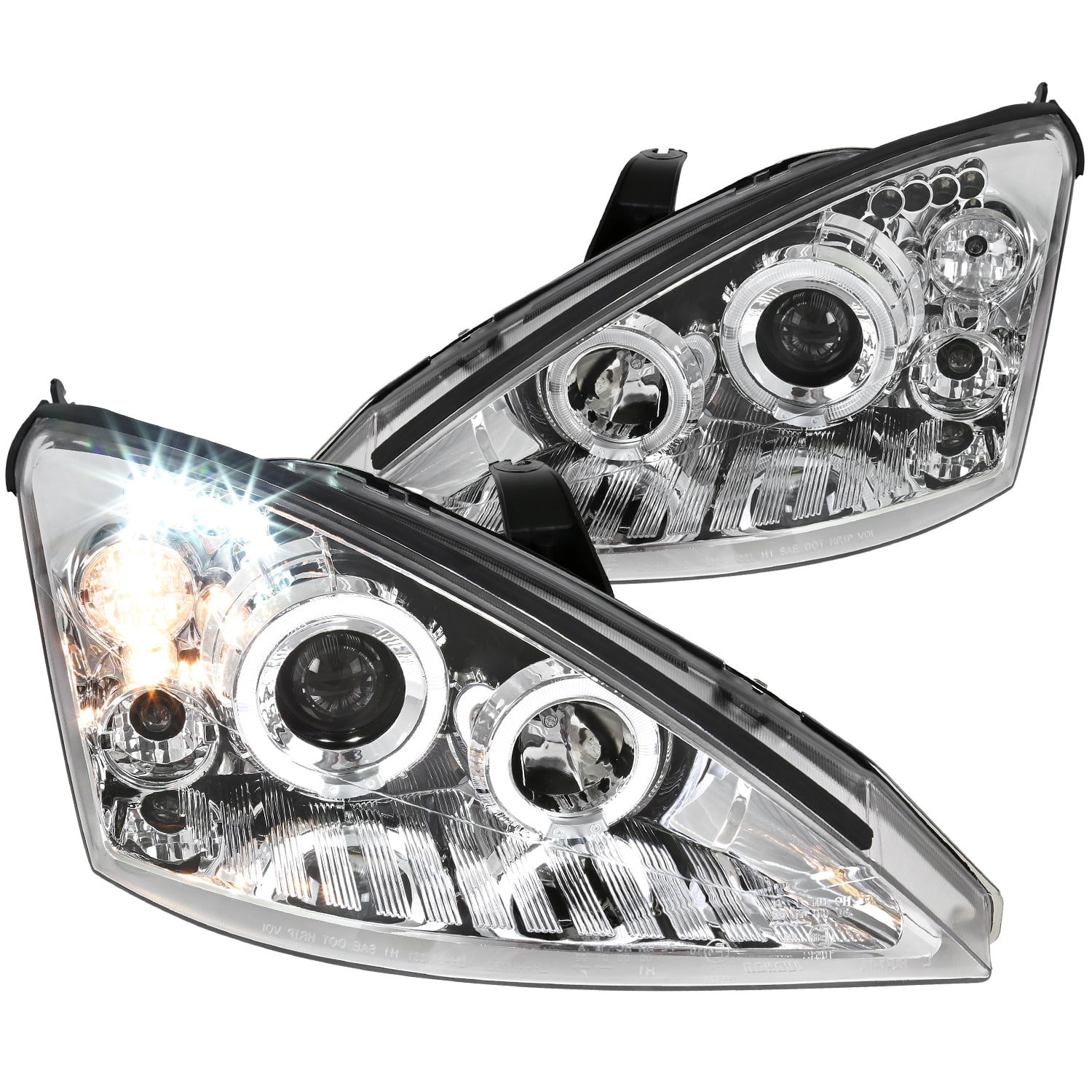 SpecD Tuning Halo Led Projector Headlights for 20002004