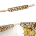 thumbnail image 3 of Rouleau à Pâte en Bois Multi-Usage pour Cuisine, 3 of 10
