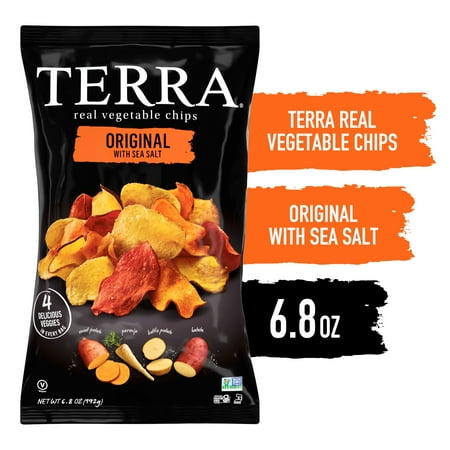 TERRA Original Sea Salt Vegetable Snack Chips, 6.8 oz
