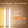 thumbnail image 1 of Lámpara de noche creativa e inteligente con inducción del cuerpo humano, luz LED con absorción magnética, para armario, armario, pasillo, mesita de noche para madres y bebés, 1 of 5
