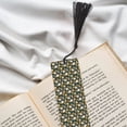 thumbnail image 6 of Kdxio Bear Sunflower Print Metal Tassel Bookmarks,Perfect Gift for Art Lovers and Bookworms Metal Bookmarks for Women, 6 of 8