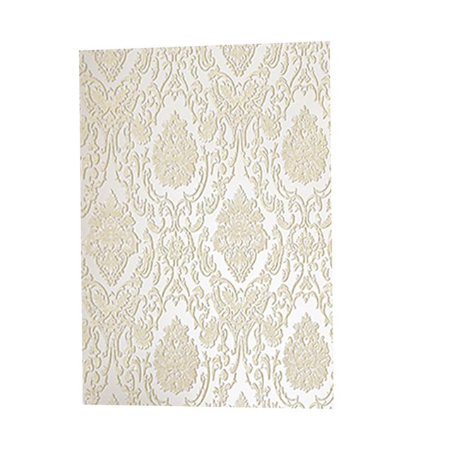 Papel de Empapelar No Tejido BLESIY Floral 9.5M Blanco