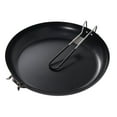 thumbnail image 3 of Picnic Camping Cookware Frying pot Frypan Lightweight , Black, 9'', 3 of 8
