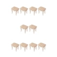 thumbnail image 2 of Toystoory Taburete de bar rectangular elástico, elegante y versátil, de 2 piezas, cubre el espacio con facilidad y fácil de limpiar, color Type2 NO2, 2 of 6