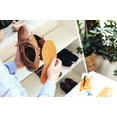thumbnail image 2 of Shoe Insoles 6-Pair Pack Natural Leather with Cork Underlayer, Shoe Inserts, 2 of 7