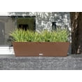 thumbnail image 3 of Veradek Pure Series Window Box 36" Planter 2 Pack Espresso, 3 of 6