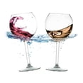 thumbnail image 1 of Juego de 2 copas de vino flotantes BubbleWally de 530 ml, irrompibles, 1 of 9