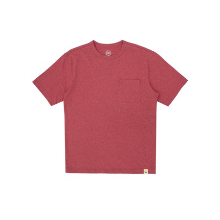 Wonder Nation Boys Pocket Tee with Short Sleeves, 2-Pack, Sizes 4-18 & Husky