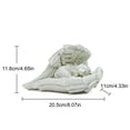 thumbnail image 2 of Yucurem Solar Sleeping Cat Angel Statue, Resin Pet Memorial Stone Guardian Angels Ornament for Patio, Lawn, Yard, Garden Decor (Cat), 2 of 10