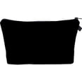 thumbnail image 1 of Bolsa de maquillaje HUOGUO pequeña para bolso de viaje y cosméticos, color negro, 1 of 1