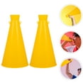 thumbnail image 3 of MOVTOTOP Yellow ABS Plastic Cheer Megaphone for Party Fun 2Pcs Small Size, 3 of 6