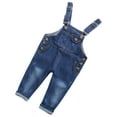 thumbnail image 2 of Overol de Mezclilla para bebé Mono Largo para Niños con Correas Ajustables Pantalones de Mezclilla para Niños Ropa de Primavera para Niños y Niñas Anggrek Otros, 2 of 8