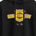 thumbnail image 3 of The Office - Scrantonicity - Juniors Cropped Pullover Hoodie, 3 of 5