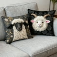 thumbnail image 1 of Juego de Cojines con Estampado de Animales | 45X45 Cm | Multicolor | Tela | Decoración para Otoño y Acción de Gracias | Uso Interior y Exterior | Diseño Navideño Festivo | Lavable a Máquina | 1 Funda, 1 of 6