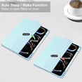 thumbnail image 2 of ELEHOLD Trifold Case for iPad Pro 13 inch 2024 -Slim Leather Auto Wake Sleep Kickstand Case Built-in Pencil Holder Acrylic Transparent Clear Back Shockproof Cover for iPad Pro 13" 2024,Skyblue, 2 of 8