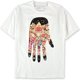 thumbnail image 1 of YourEyesLie - Camiseta gráfica para hombre al revés Hamsa, color blanco, extragrande YourEyesLie Camiseta gráfica, 1 of 1