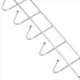 thumbnail image 5 of 2X 5 Ganchos Sobre la Puerta Hogar Baño Cocina Abrigo Toalla Loop Hanger Rack Holder Estante, Plata, 5 of 5